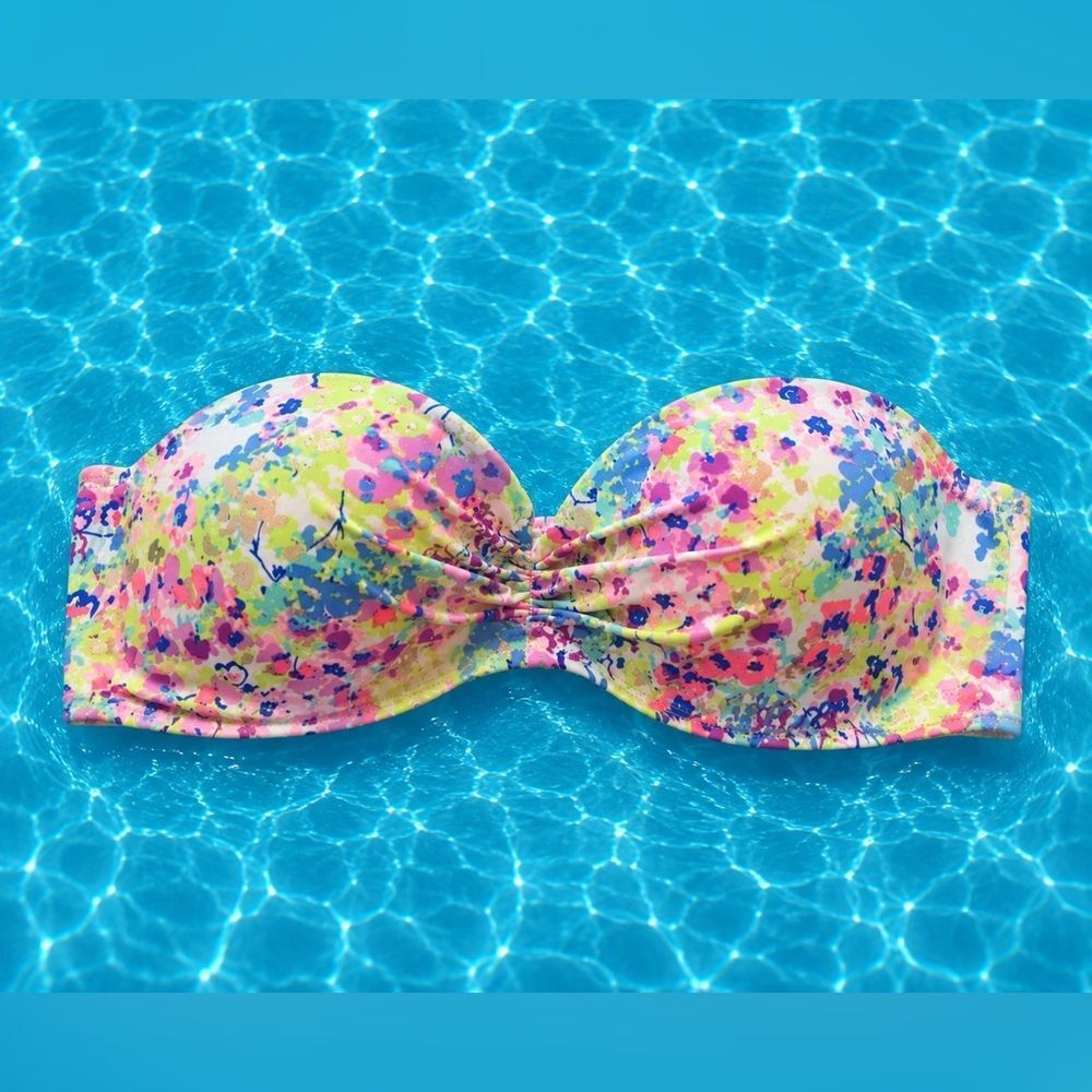 Victoria’s Secret Sz 34C Bikini Top EUC No Strap